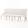 French Tufted Upholstered Dining Bench Banquette -Famous Furniture Shop csd 0042 41718.1454217299