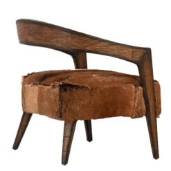 Kismet Barrel Back Brown Goat Hide Lounge Chair 9 Kismet Barrel Back Brown Goat Hide Lounge Chair -Famous Furniture Shop dov11578 profile 32536.1674668569