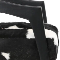 Kismet Barrel Back Black Goat Hide Lounge Chair 11 Kismet Barrel Back Black Goat Hide Lounge Chair -Famous Furniture Shop dov11578bk detail 1 1 44534.1674669165