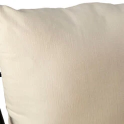 Alice White Fabric Upholstered Modern Arm Chair -Famous Furniture Shop dov12064 back 77627.1679930849