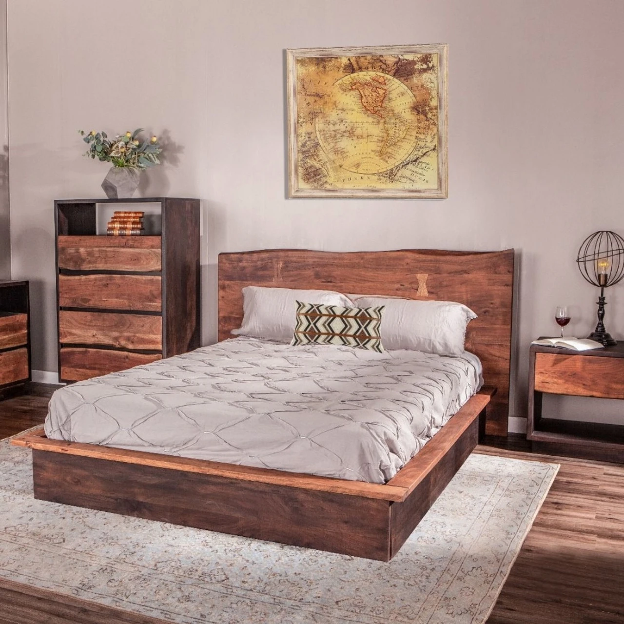 Malibu Live-Edge Queen Platform Bed 4 Malibu Live-Edge Queen Platform Bed - Image 2