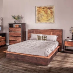 Malibu Live-Edge 4 Drawers Tall Chest 34" -Famous Furniture Shop img 7509 81662.1597245866