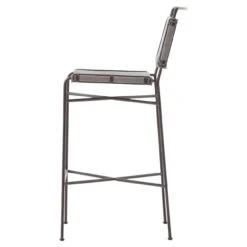 Oxford Industrial Loft Steel Grey Canvas Bar Stool -Famous Furniture Shop product 21842 2 21854.1617147242
