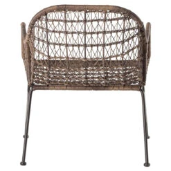 Bandera Gray Woven Wicker Outdoor Club Chair -Famous Furniture Shop product 23353 3 21707.1520550205