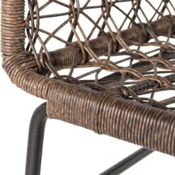 Bandera Gray Woven Wicker Outdoor Club Chair -Famous Furniture Shop product 23353 5 40205.1520550208