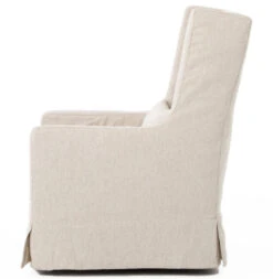 Finn Linen Slipcovered Swivel Wing Chair -Famous Furniture Shop product 9573 3 79270.1525295739