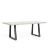 Masonry Concrete 79” Dining Table -Famous Furniture Shop slab dining table o 45801.1519500443