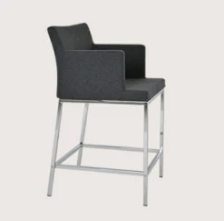 Soho Chrome Counter Stool -Famous Furniture Shop soho stools chrome2 57162.1337547514